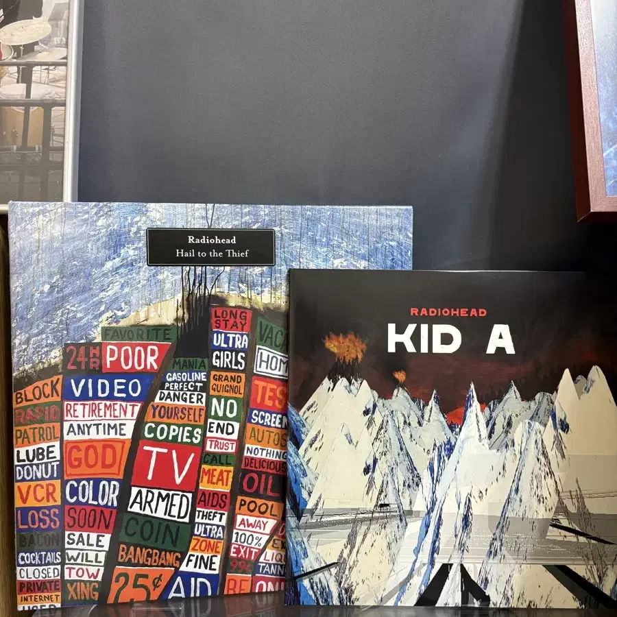 Radiohead 라디오헤드 Kid A 희귀 10인치 한정반 2LP