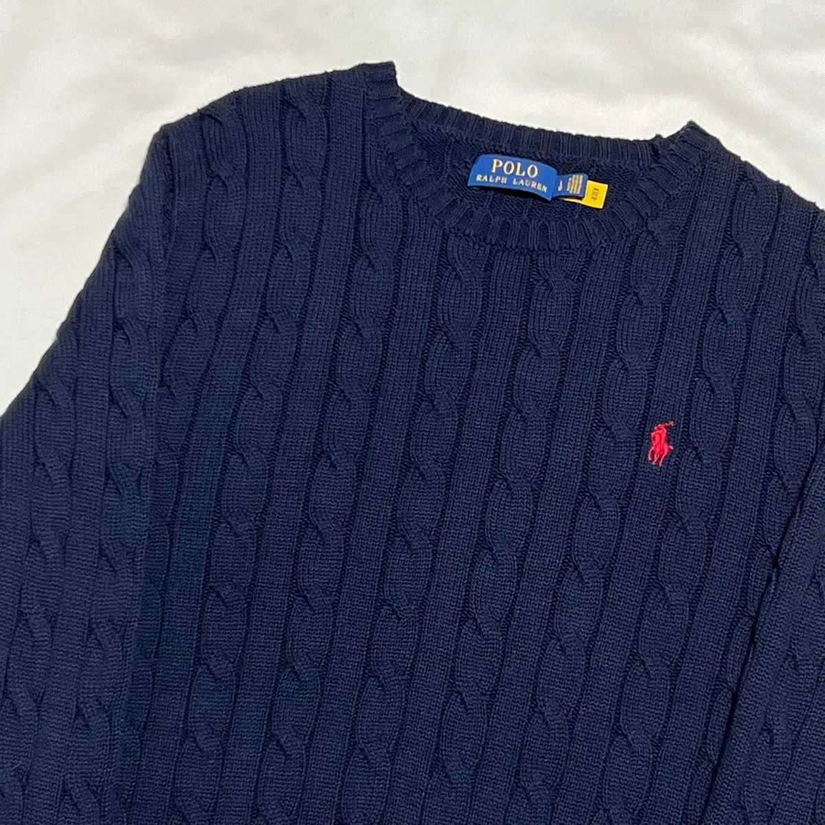 L Polo Ralph Lauren Knit Cap Navy