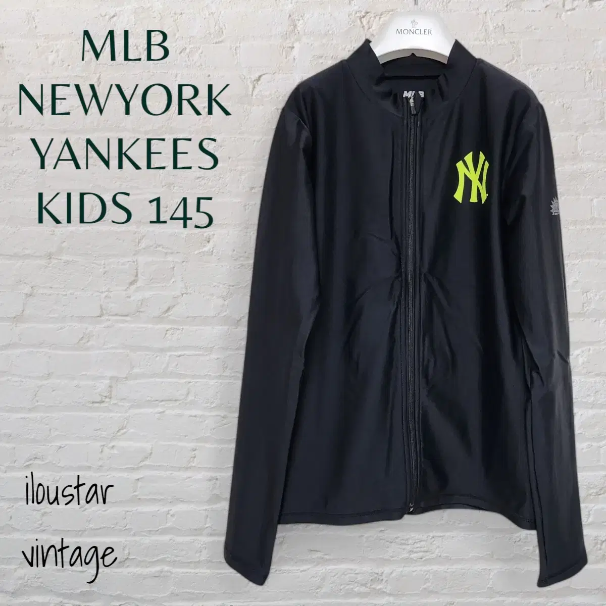 MLB NEWYORK YANKEES 키즈 수영복 래쉬가드 사이즈145