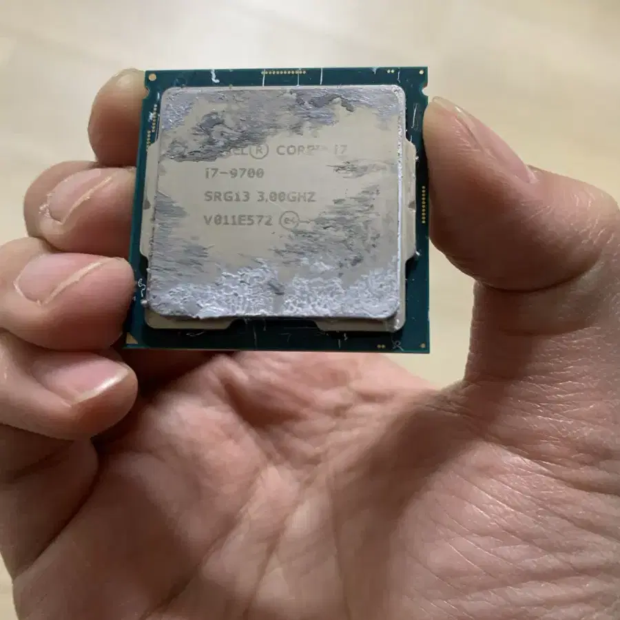 I7 9700 cpu(고장)