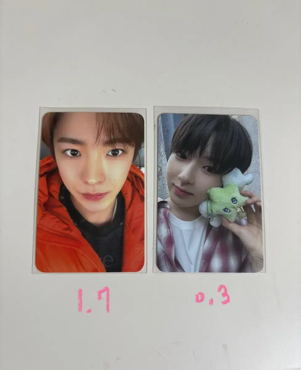 NCT WISH Yuu Shuya Photo Card WTS / ENWISH nct WISH