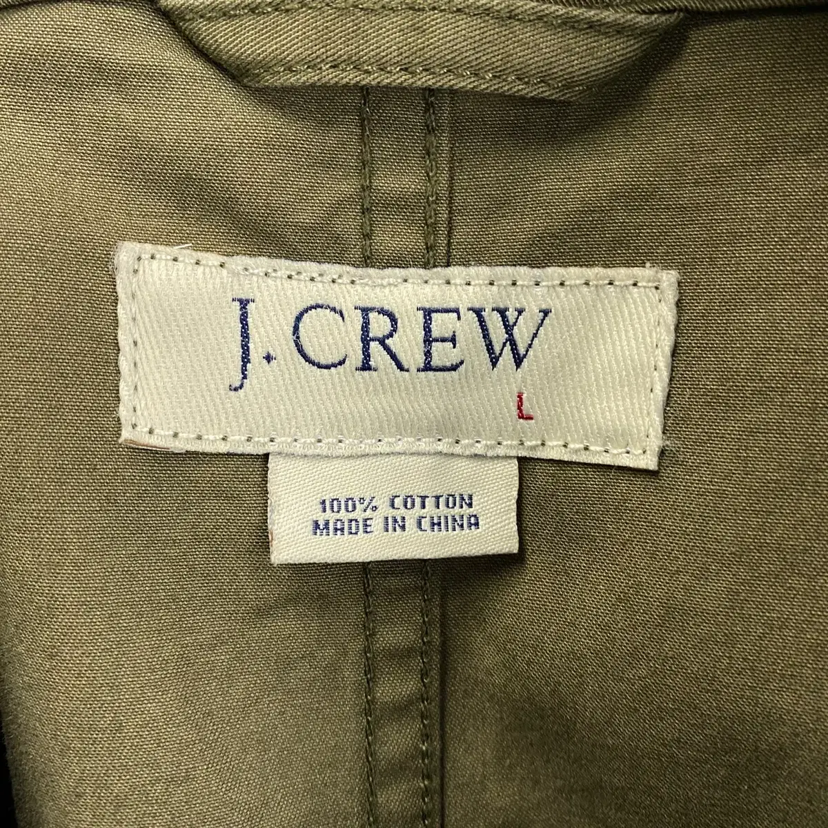 빈티지 J.CREW 밀리터리 셔츠