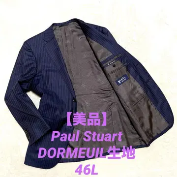 [새상품급]폴 스튜어트 DORMEUIL 네이비 펜스트라이프 삼양상회 L