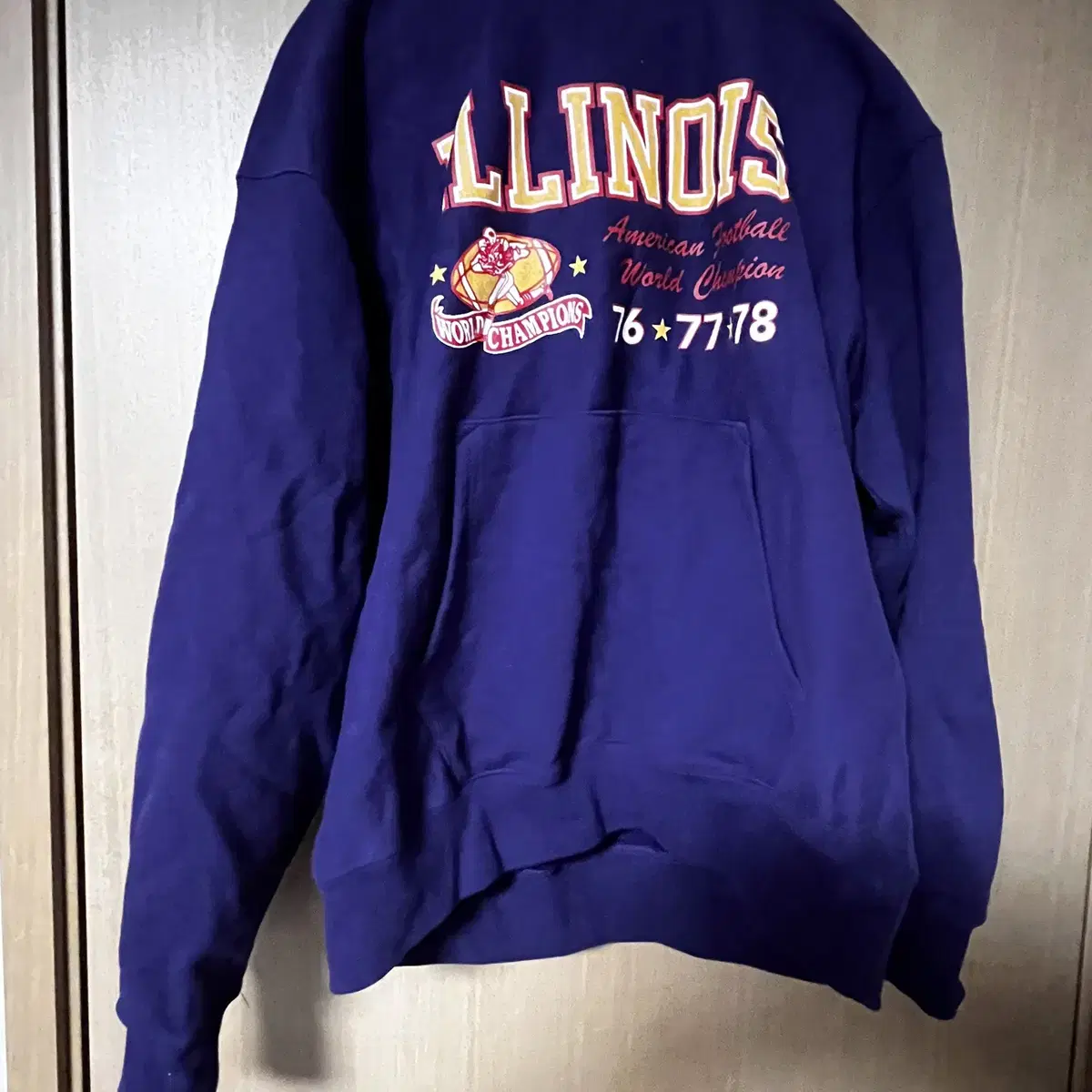 아웃스탠딩 V.S.C HOOD SWEAT PURPLE S