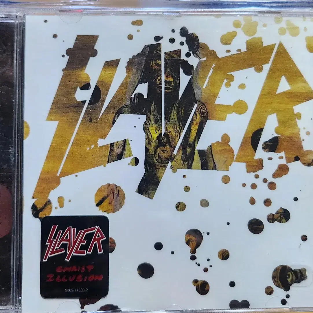 SLAYER CHRIST ILLUSION CD 수입반