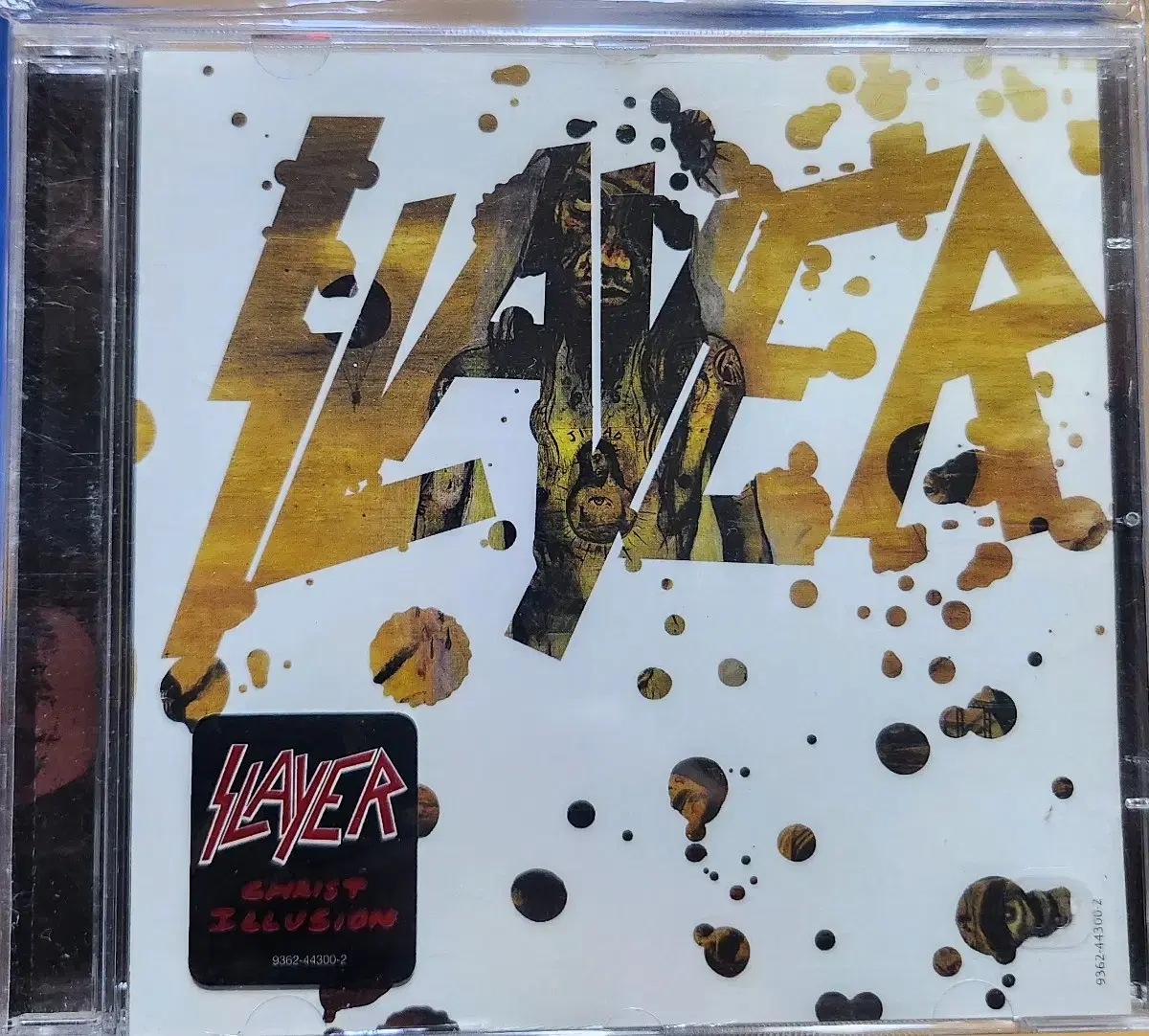 SLAYER CHRIST ILLUSION CD 수입반