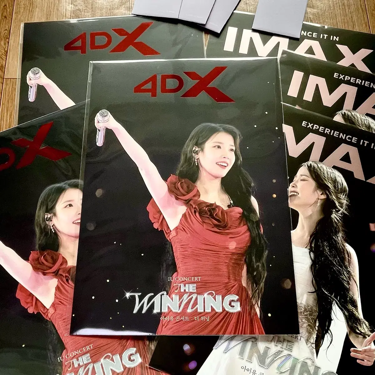 아이유 아이맥스 포스터 1주차 4DX A3포스터TTT IU콘서트 더위닝