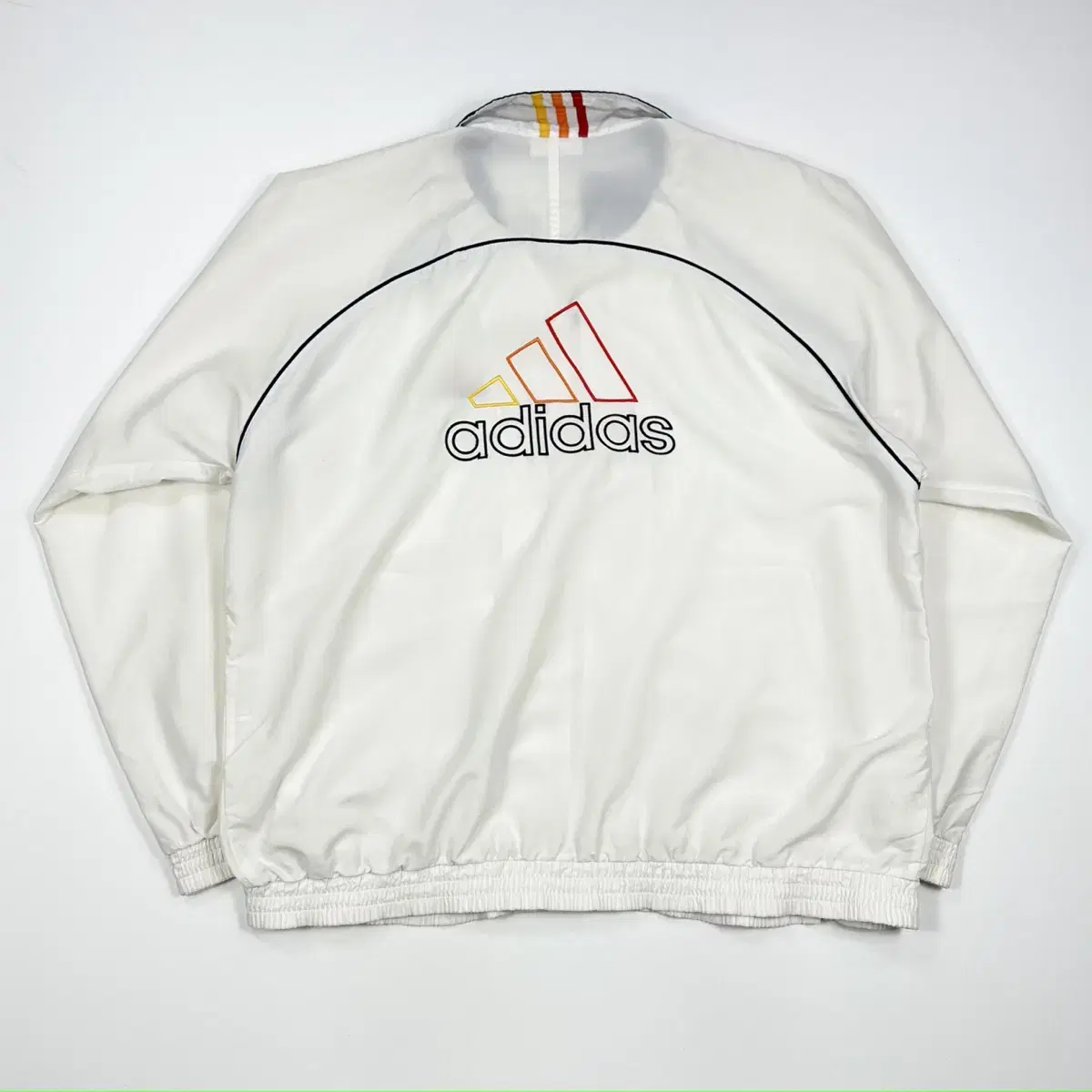 (2XL) 90s 아디다스 올드스쿨 빅로고 박시핏 바람막이 자켓