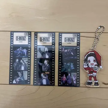 O-MENZ 아형 아크릴 키링 & 클리어 카드 3매 A 세트