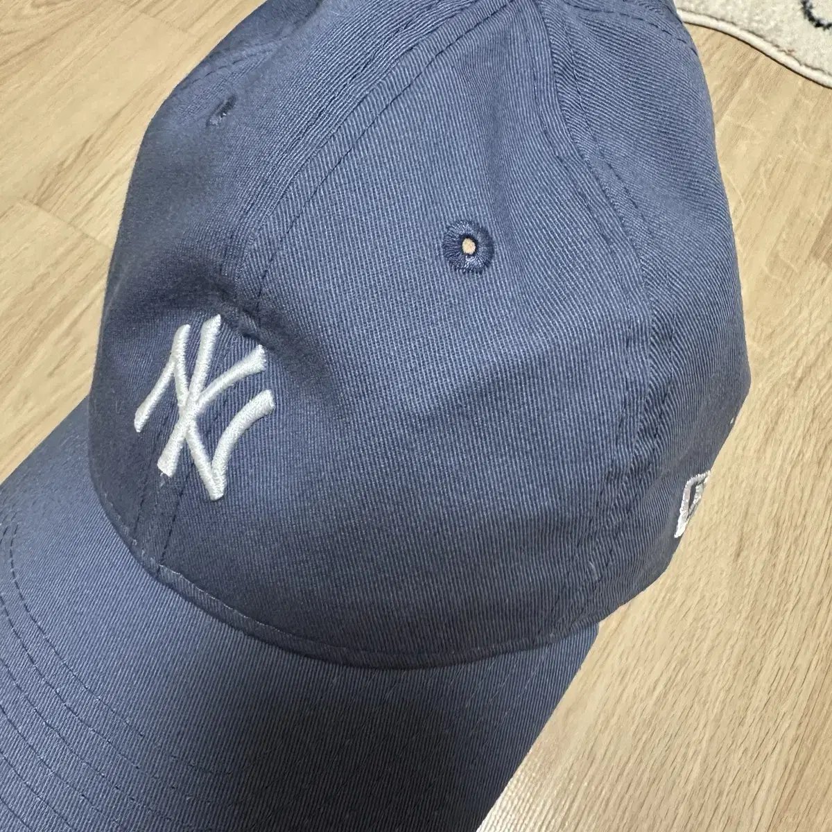 뉴에라 NEW ERA 모자 볼캡 블루 한번착용