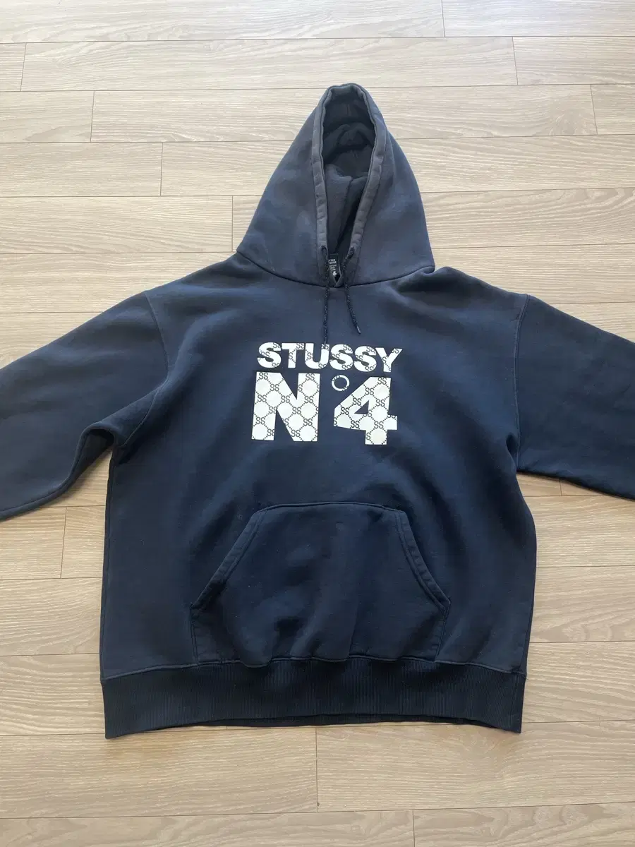 00s stussy 구찌 패러디 후디 usa made