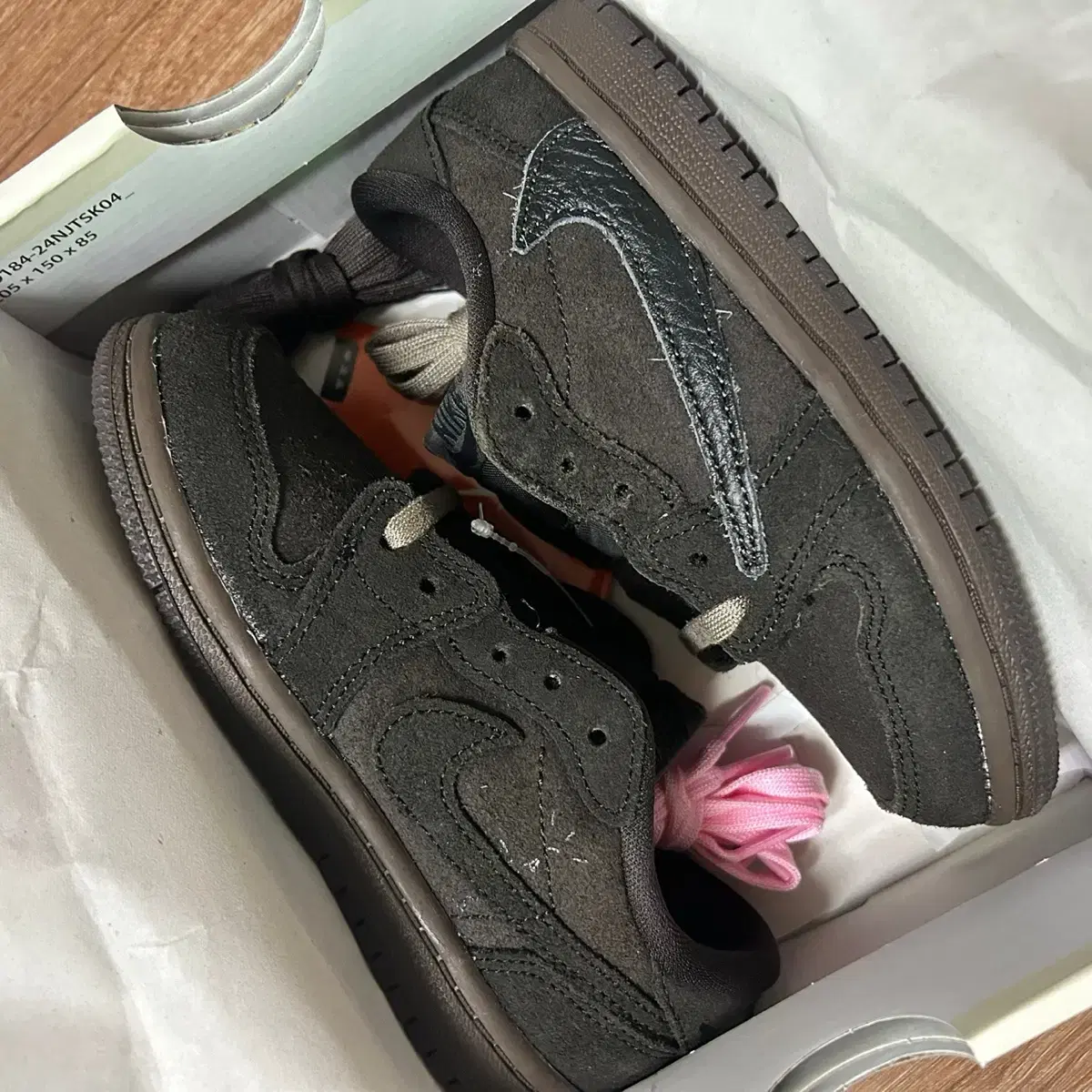 (TD) Jordan 1 x Travis Scott Retro Low OG SP Velvet Brown