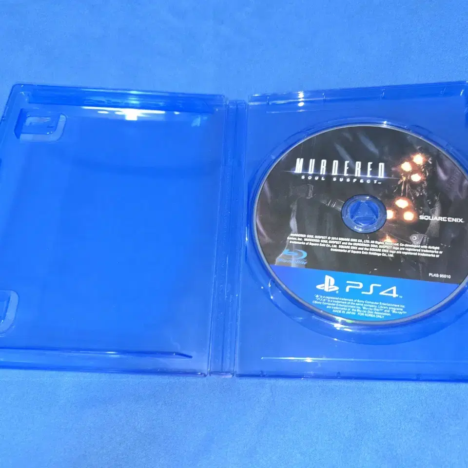 머더드 소울 서스펙트 PS4 타이틀 알CD