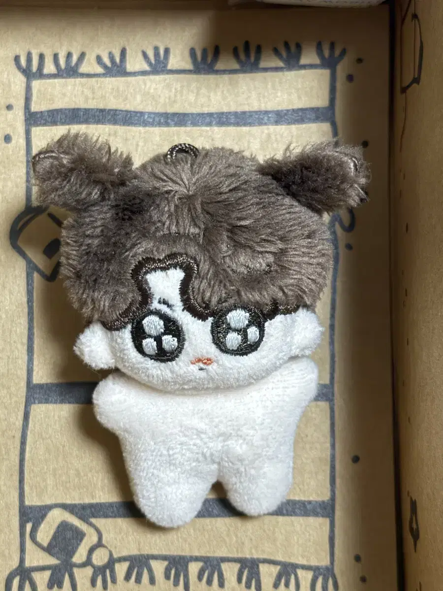 정색뚜기 칠뚜기 + 기본의상 7센치인형 꾹뚜기