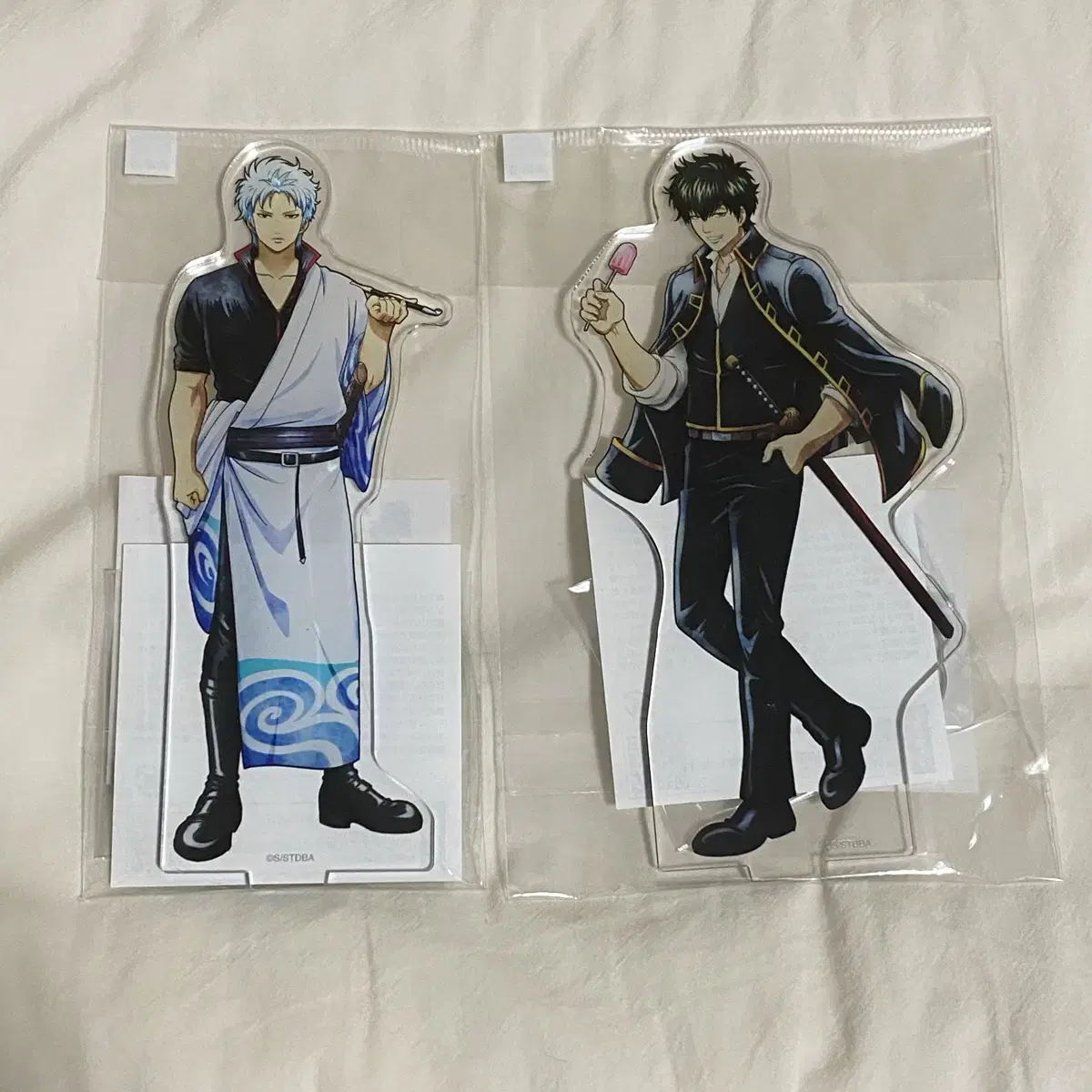 Gintoki, the soul-changing, Hijikata, the acrylic