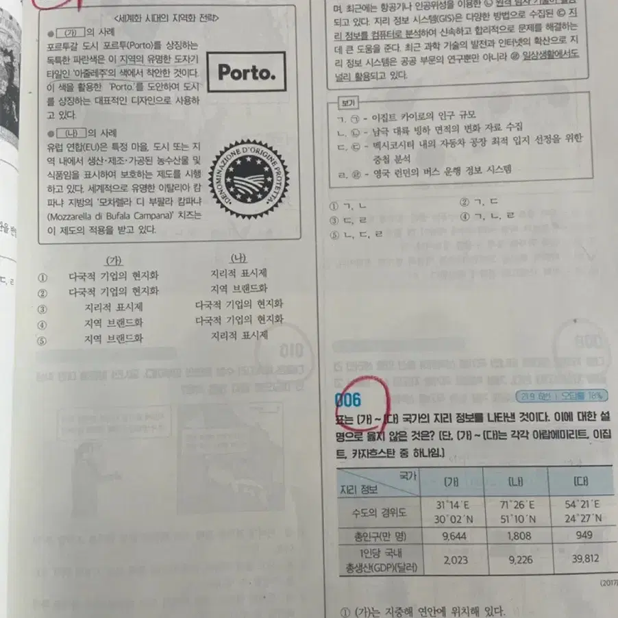 2025 이기출 이기상 세계지리 이것이 알짜기출이다 + 중요 지리 및 기