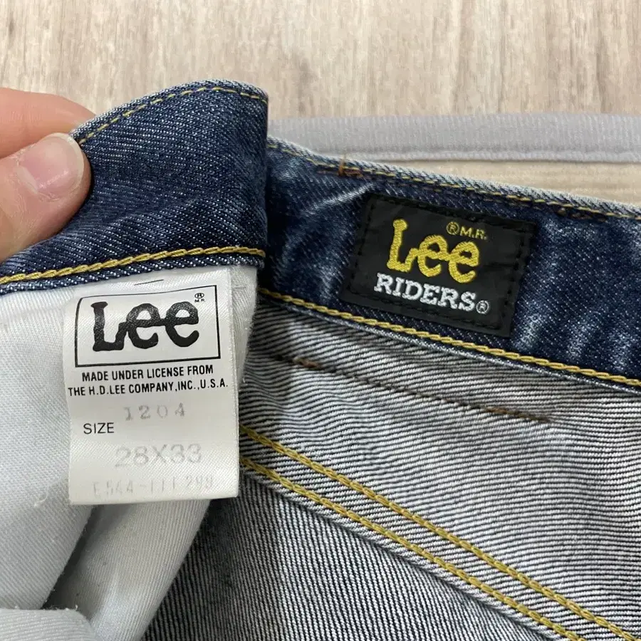 일본 LEE 리 라이더스 데님팬츠 청바지