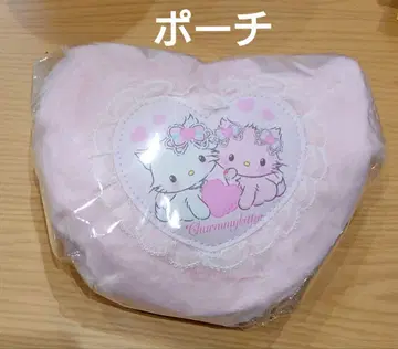 참미 키티파우치(헤이세이 탄생 캐릭터 푹신푹신한 하트)