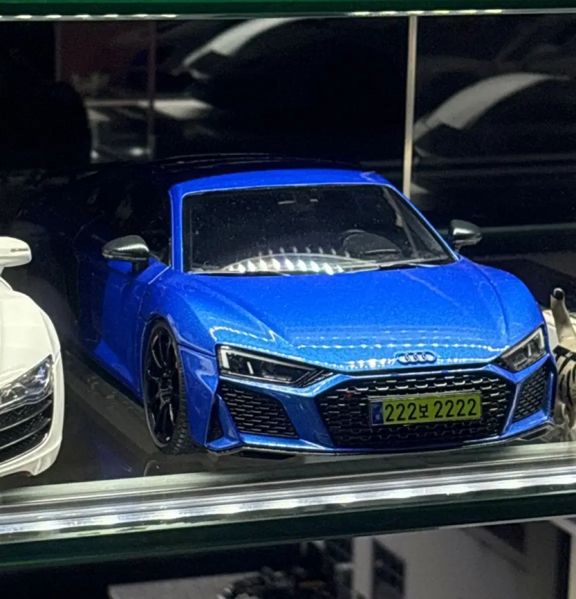 1:18 켕파이 r8 gt휠 교체 다이캐스트