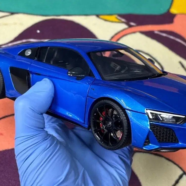 1:18 켕파이 r8 gt휠 교체 다이캐스트