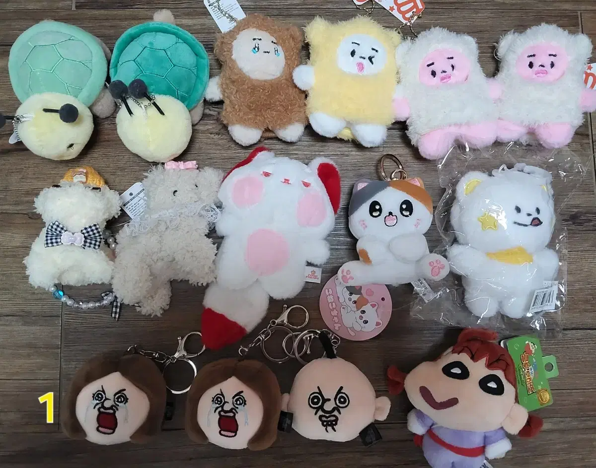 짱오락실 인형 미니 키링 산리오 춘배 짱구 모프샌드 포켓몬 빵빵이