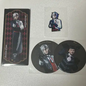 아쿠스테 코스터 카드 스티커 스티커 베리안 무 익명 배송