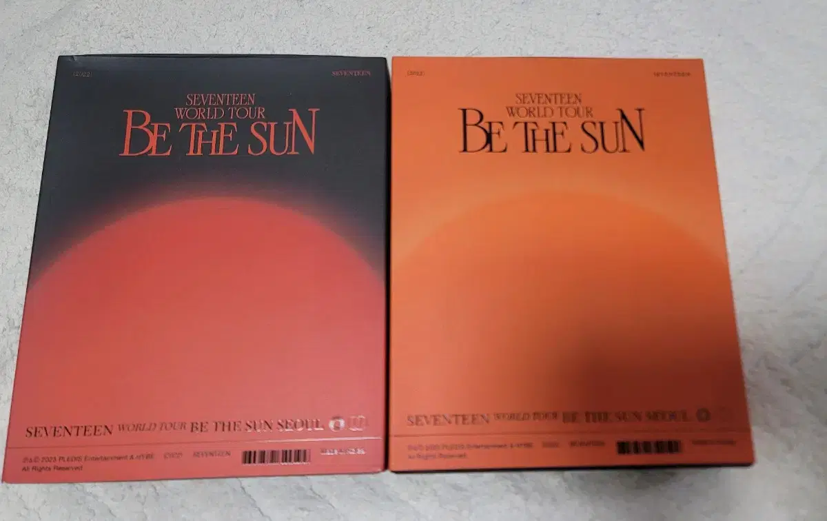 세븐틴 be the sun 비더썬 디지털코드+dvd 일괄 양도