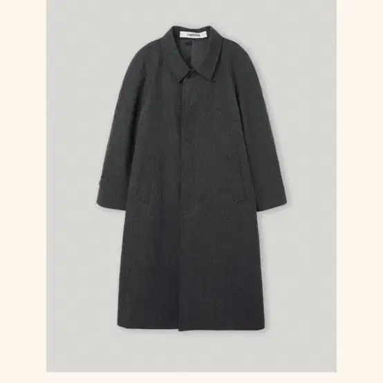 스무드무드 Luiban Charcoal Wool Coat 스무스무드