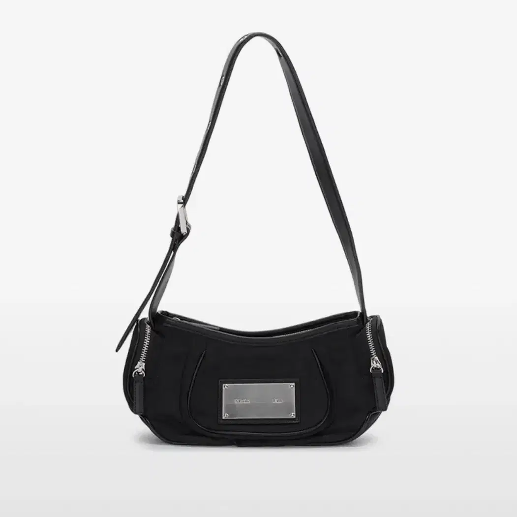 마뗑킴 MADELEINE ROUND BAG IN BLACK