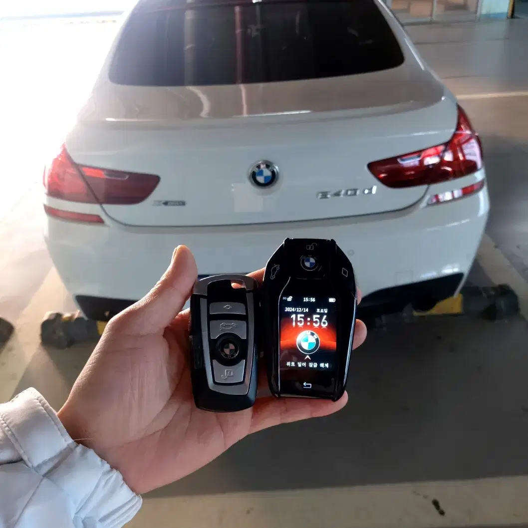 BMW 3/5/7/X/M시리즈 차량키 근접도어 원격시동 디지털키로 개조