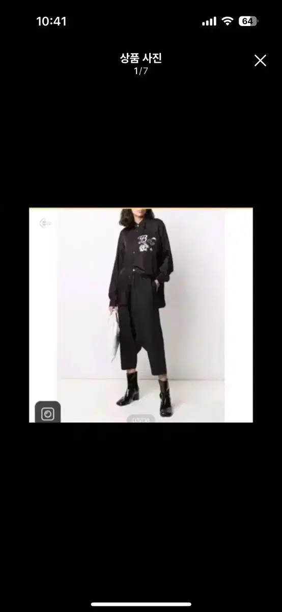 comme des garcons 꼼데가르송 블랙 셔츠