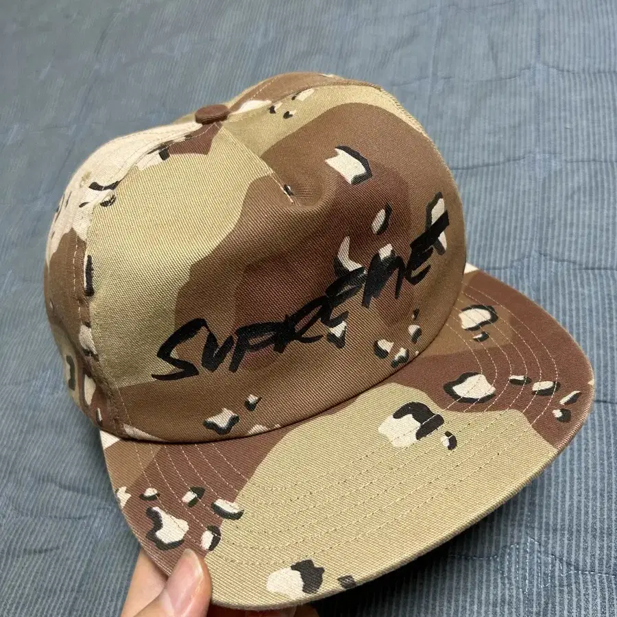 Supreme x Futura Logo 5-Panel Snapback