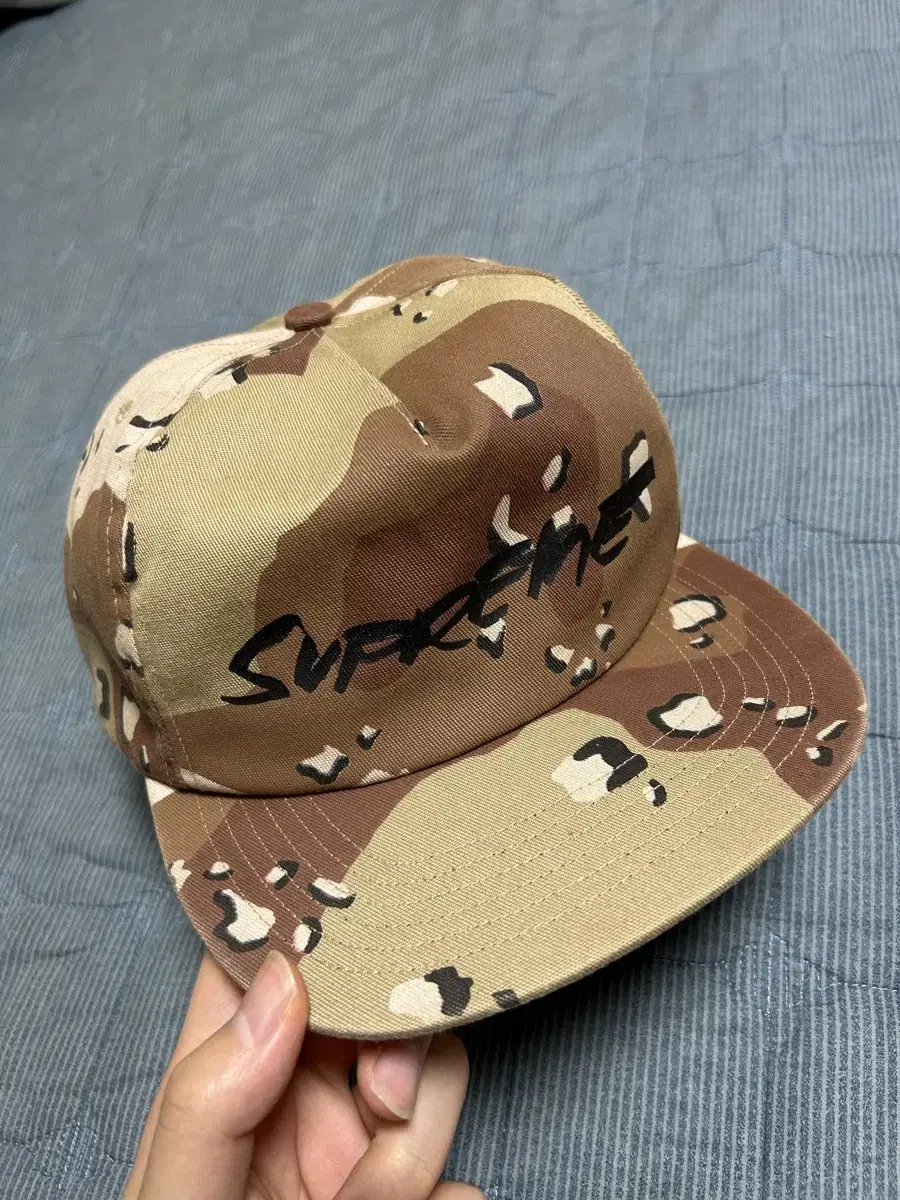 Supreme x Futura Logo 5-Panel Snapback