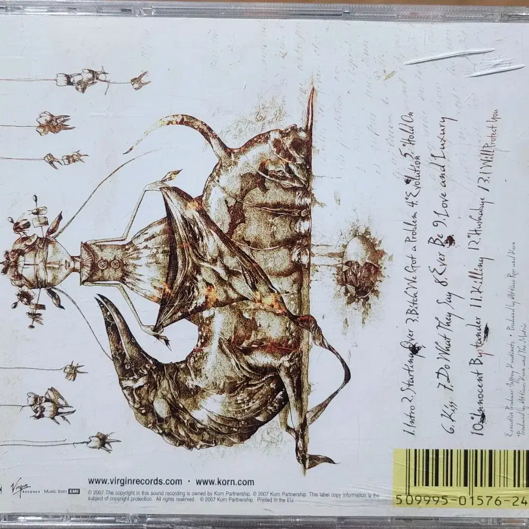 KORN 수입반 CD