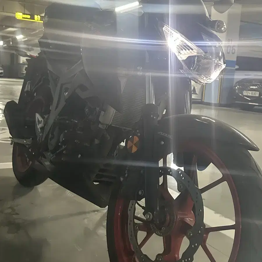 스즈키 gsx s125 급처