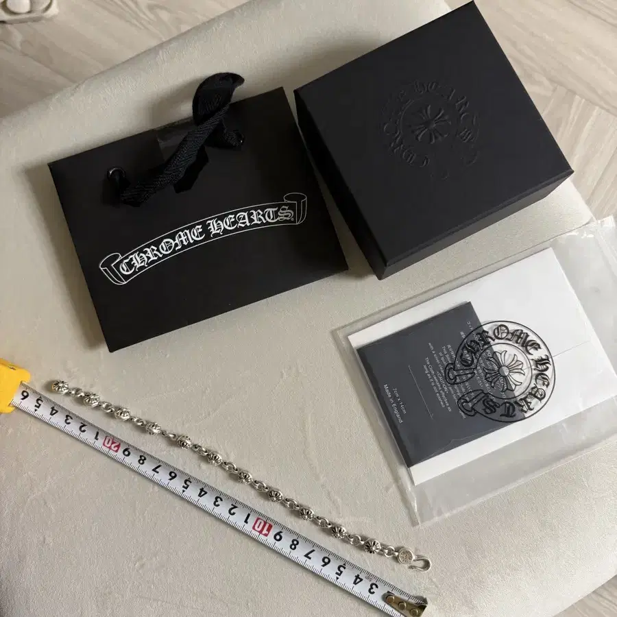 크롬하츠 크로스볼 팔찌 chrome hearts