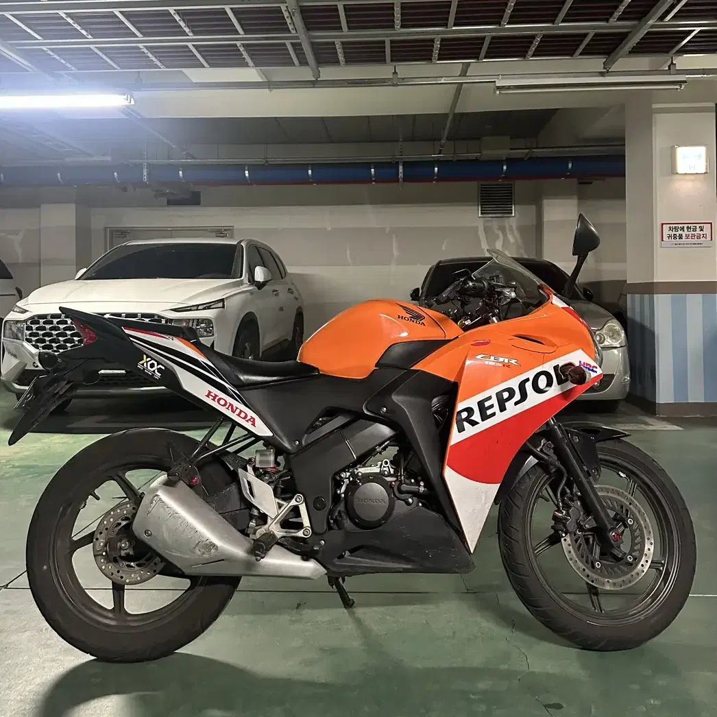 cbr125 15년식 랩솔