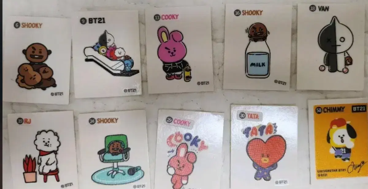 BT21 띠부실