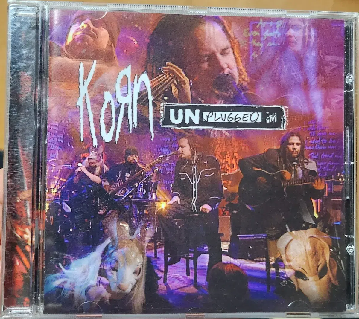 콘 KORN UNPLUGGED 수입반 CD