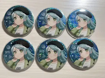 뱅드림 로젤리아 히카와 사요 WEGO 캔뱃지 홀로그램 6개입