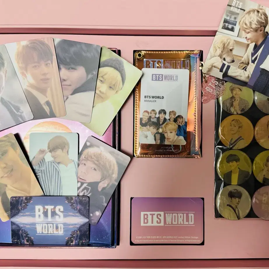 방탄소년단 한정판 BTS WORLD OST LIMITED EDITION