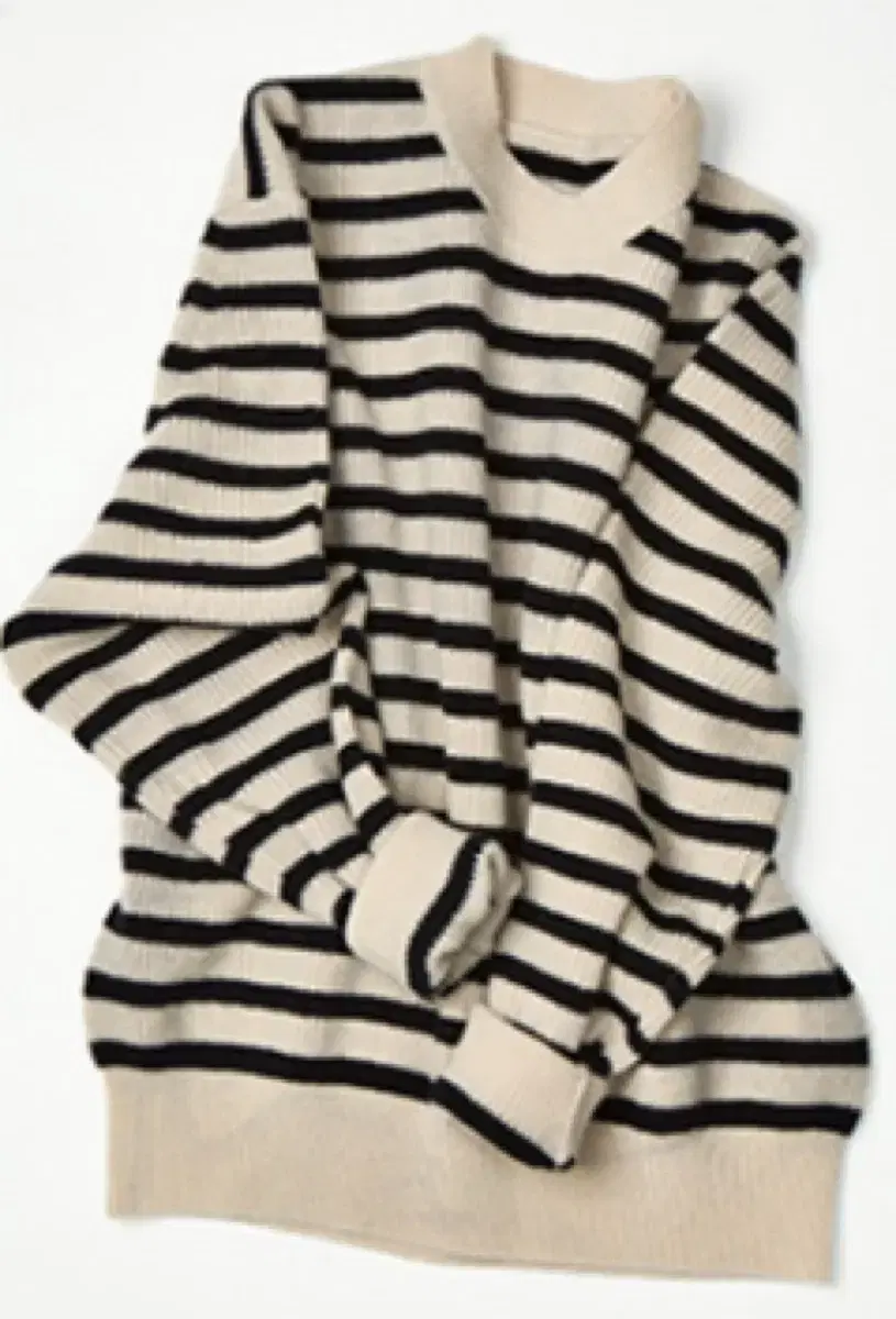 모마디자인 Wool french stripe sweater 48