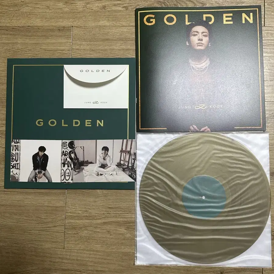 정국 바이닐 골든 엘피 JungKook Vinyl Golden LP