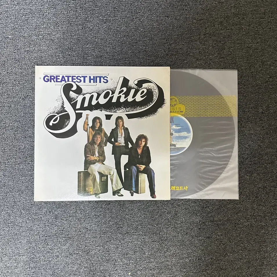 Smokie 히트곡 모음집 레코드(LP) 팝니다.