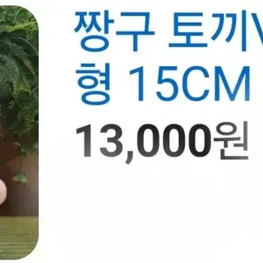 정품 짱구 토끼 인형15cm