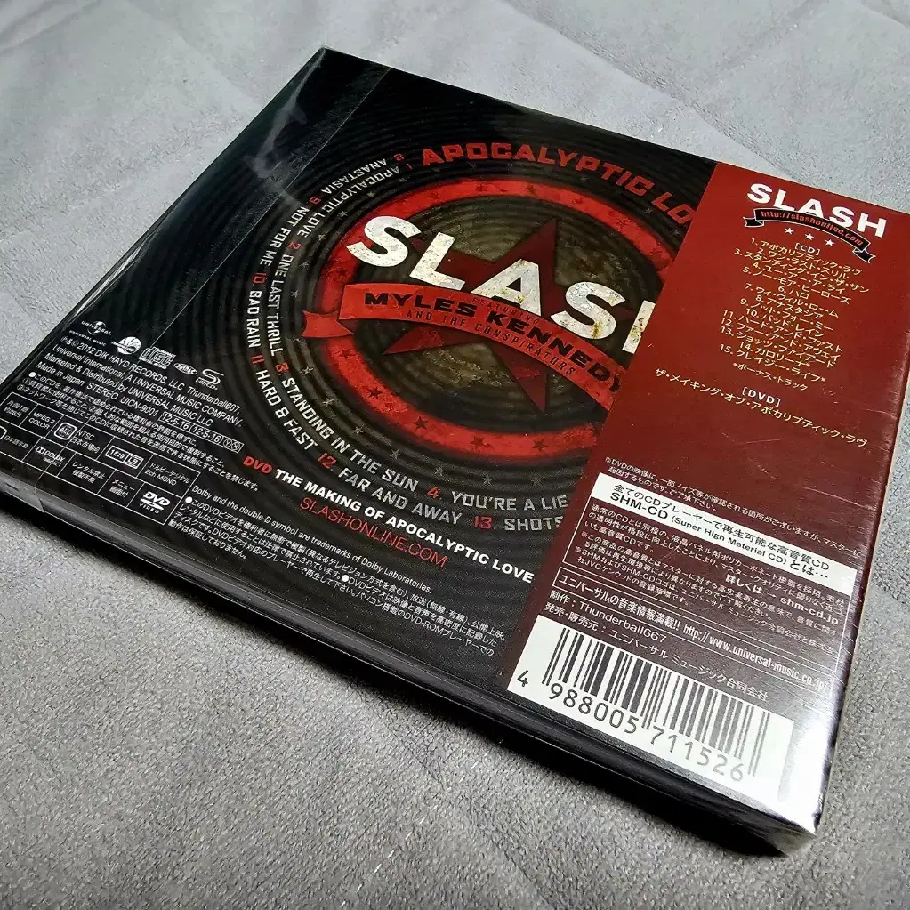 Slash (건즈앤로지스) - Apocalyptic Love 신품 일본반