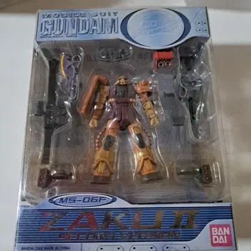 새상품 반다이 건담 자쿠 II MS-06F 닌텐도게임큐브