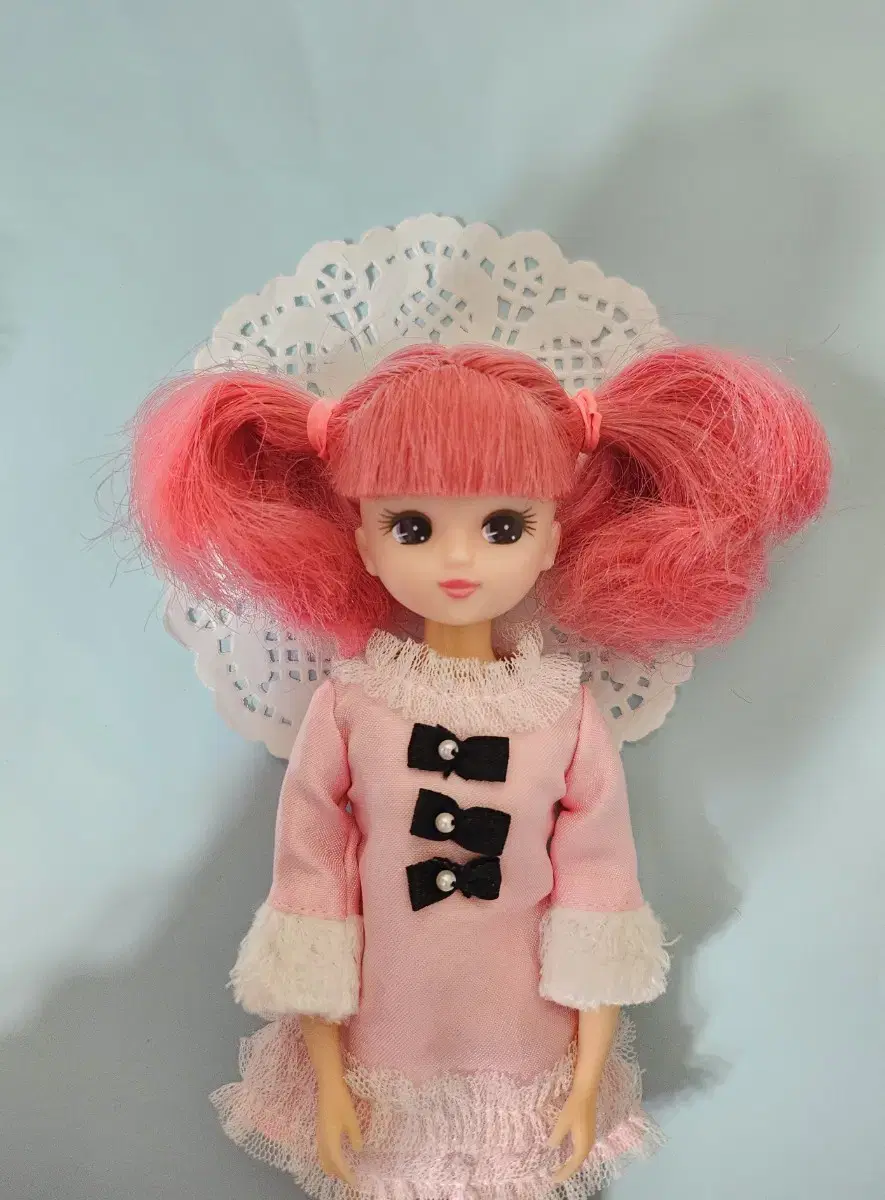 Vintage Pink Hair Licca Doll