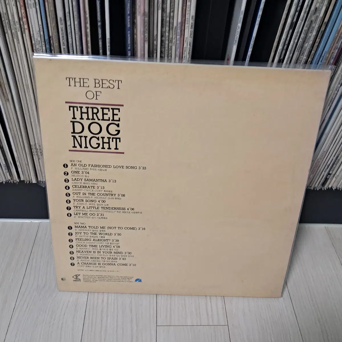 LP..THREE DOG NIGHT(1991년)