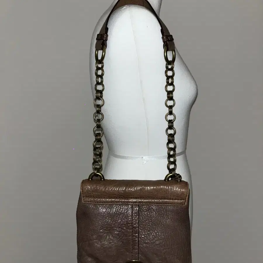 Fossil vintage brown bag